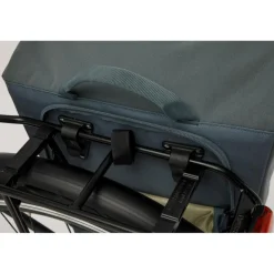 New New Looxs Tulum Single fietstas 16 liter grey green