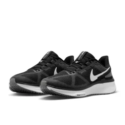 New Nike Air Zoom Structure 25 hardloopschoenen heren black white iron grey