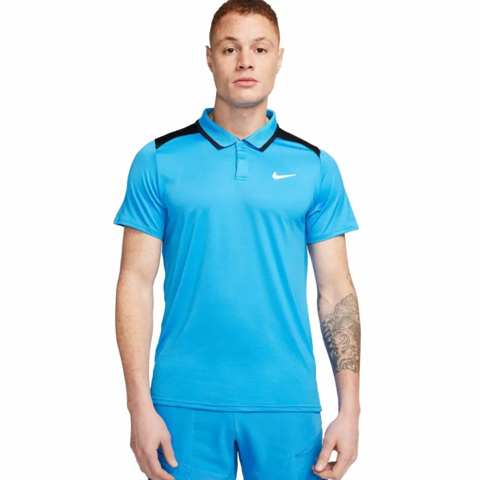 Best Nike Court Advantage tennispolo heren photo blue
