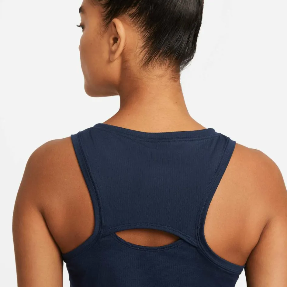 Clearance Nike Court Victory tennis tanktop dames obsidian white