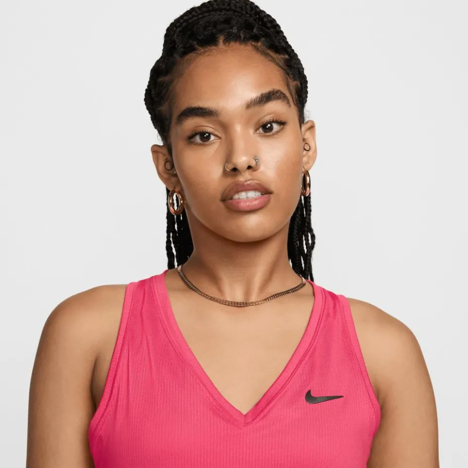 Clearance Nike Court Victory tennis tanktop dames aster pink black