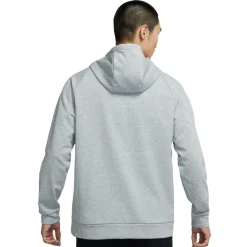 Sale Nike Dri-FIT hoodie heren dark grey heather black