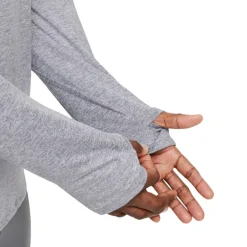 Sale Nike Element Dri-FIT hardloopshirt heren smoke grey grey fog reflective silver