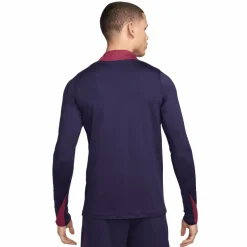 Clearance Nike Engeland Strike Dri-FIT trainingsshirt heren purple ink rosewood white