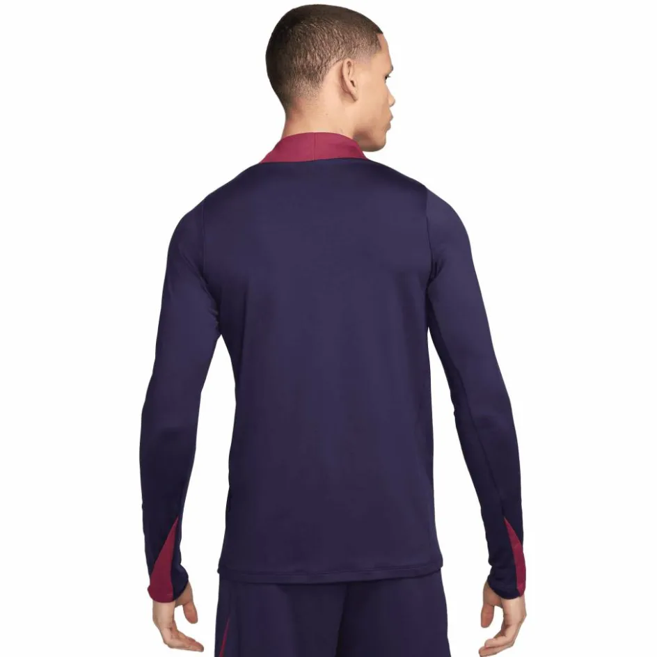 Clearance Nike Engeland Strike Dri-FIT trainingsshirt heren purple ink rosewood white