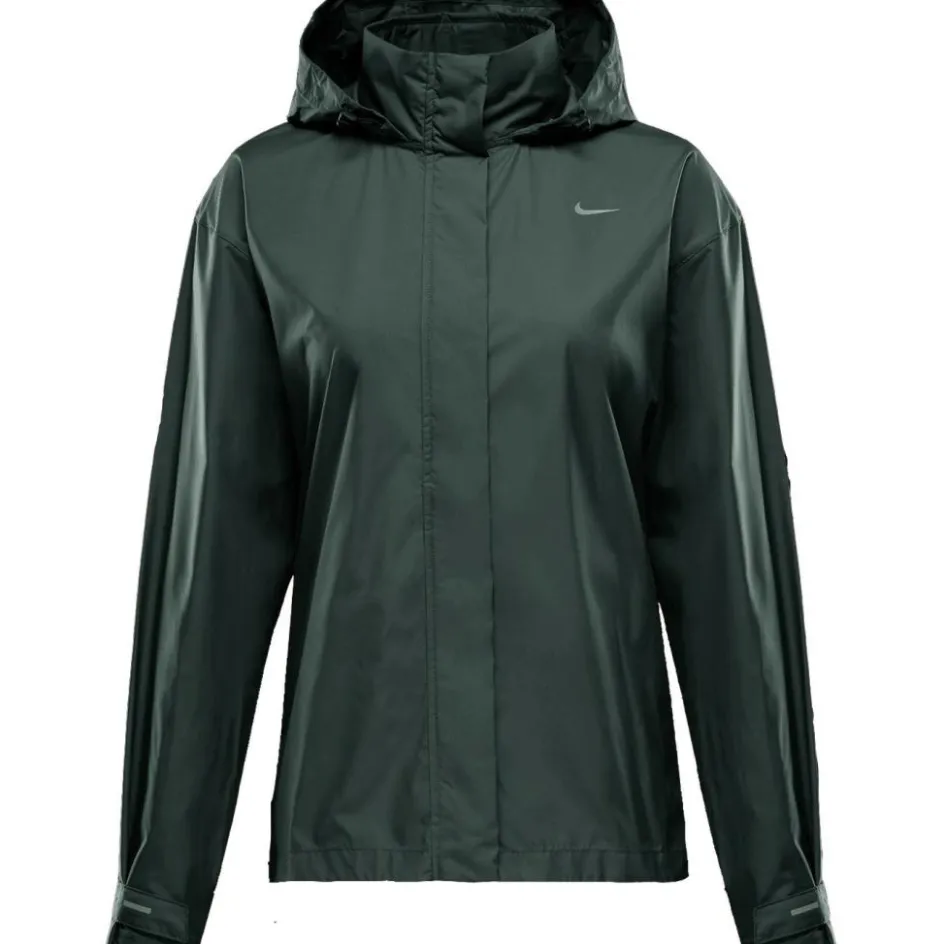 Nike Fast Repel hardloopjack dames vintage green black