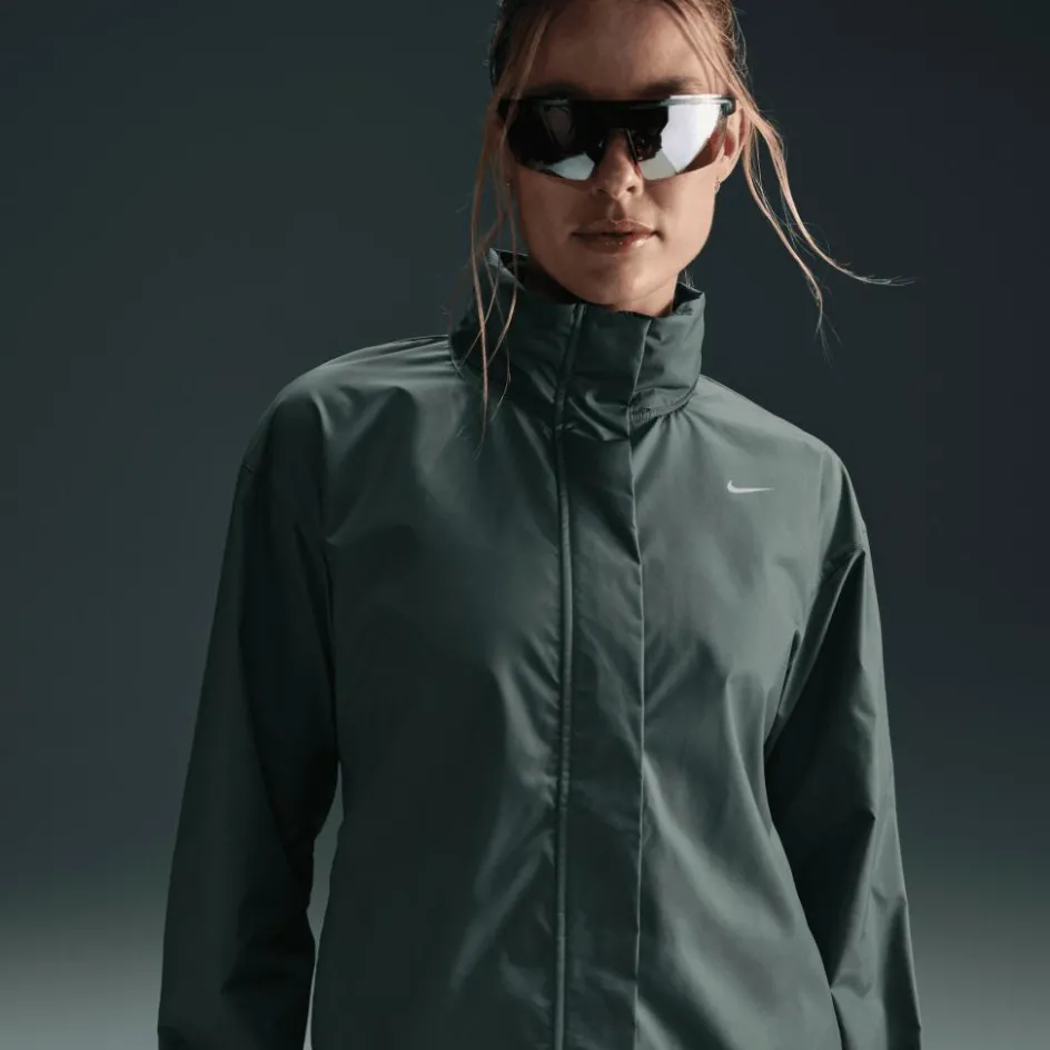 Nike Fast Repel hardloopjack dames vintage green black