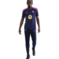 Clearance Nike FC Barcelona Strike trainingsbroek heren purple imperial purple midwest gold