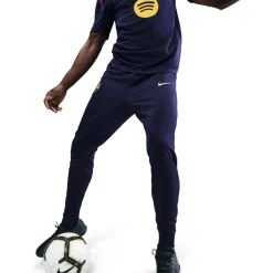 Clearance Nike FC Barcelona Strike trainingsbroek heren purple imperial purple midwest gold