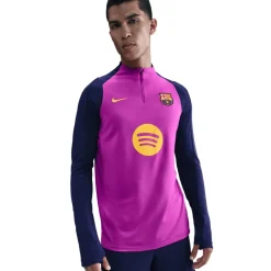 New Nike FC Barcelona Strike trainingsshirt heren purple vivid purple midwest gold