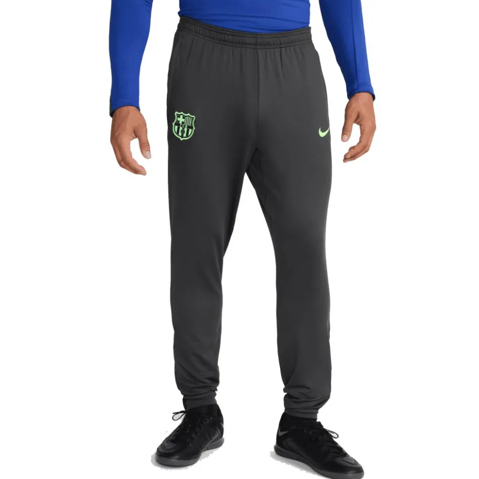 Nike FC Barcelona Strike Derde trainingsbroek heren anthracite old royal lime blast
