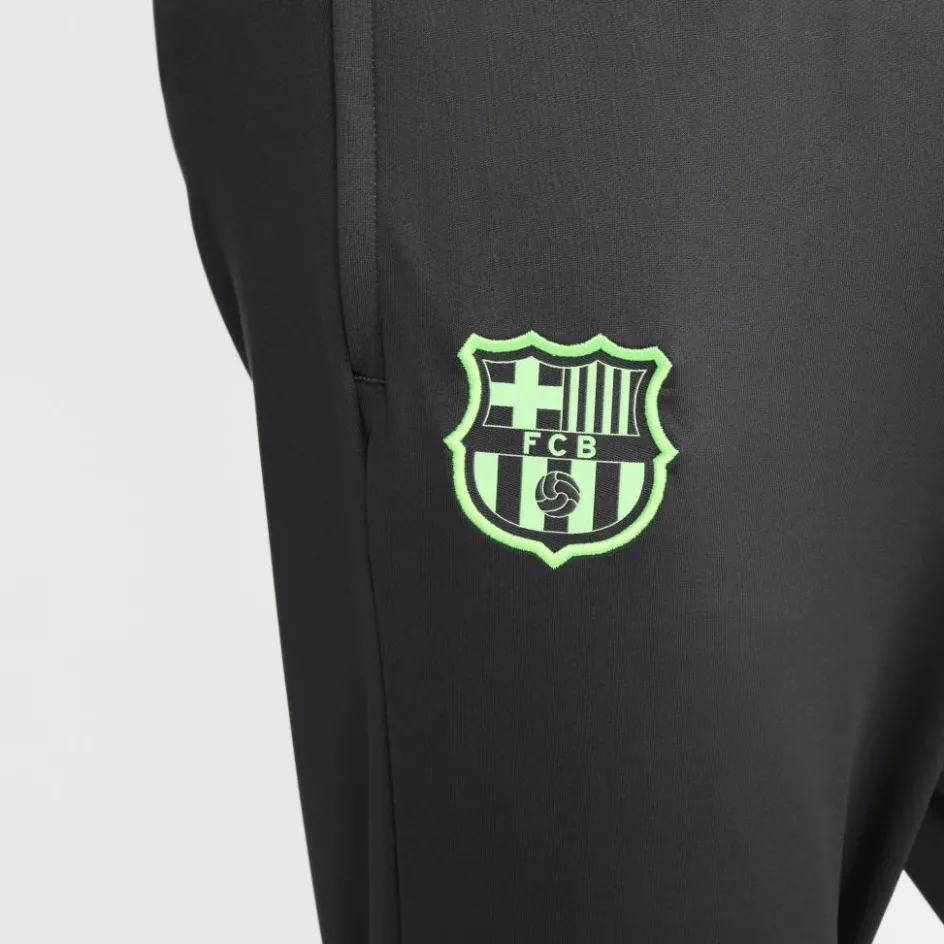 Nike FC Barcelona Strike Derde trainingsbroek heren anthracite old royal lime blast