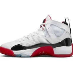 Best Nike Jumpman Two Trey schoenen heren white gym red black