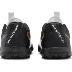 Nike Phantom GX II Academy voetbalschoenen junior white metallic gold coin black