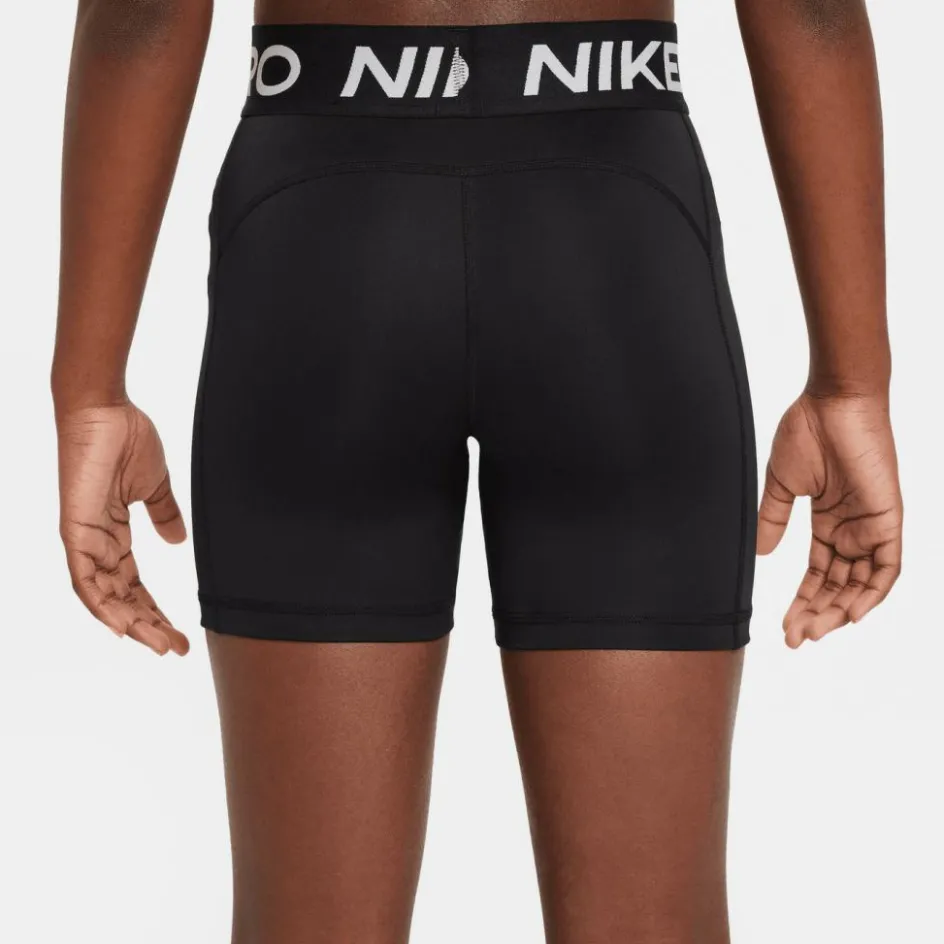 Outlet Nike Pro Big Kids' short junior black white