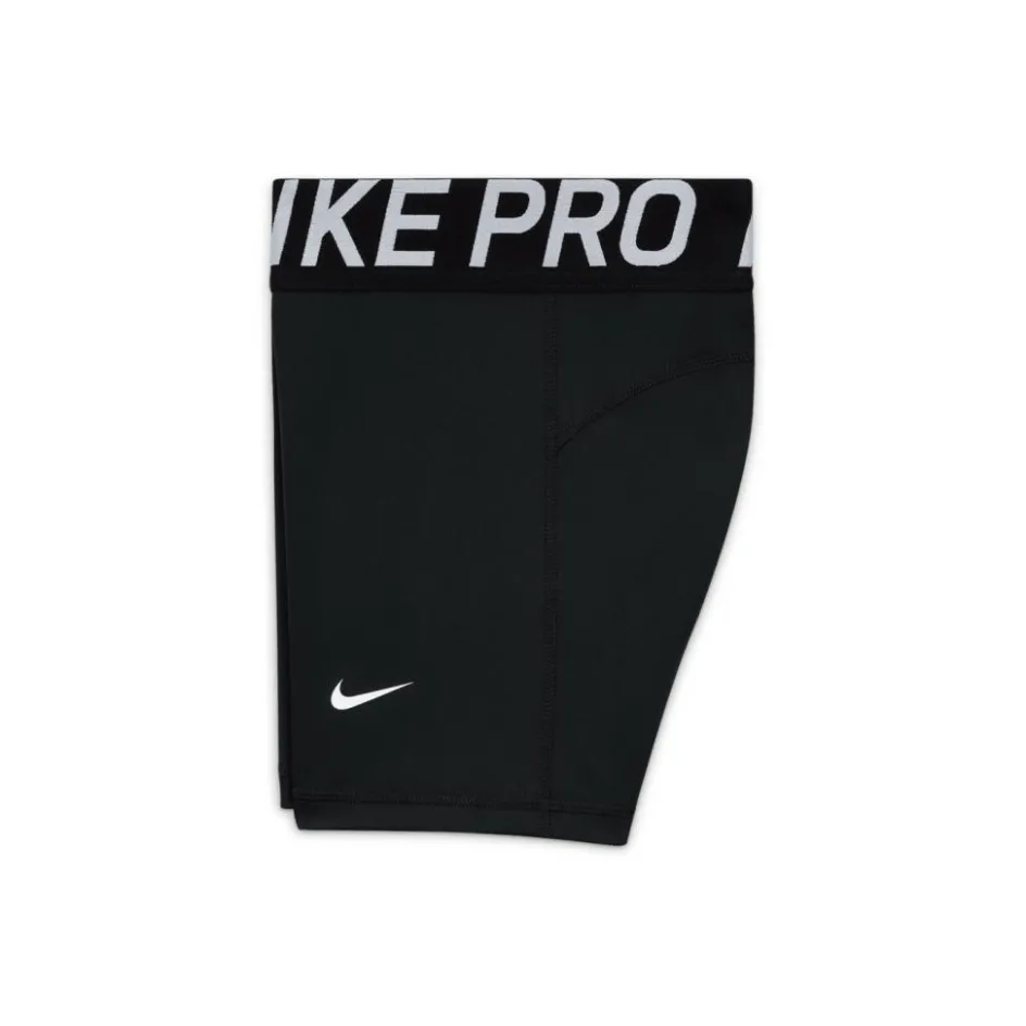 Outlet Nike Pro Big Kids' short junior black white