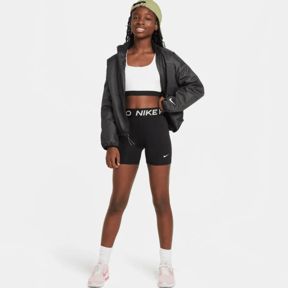 Outlet Nike Pro Big Kids' short junior black white
