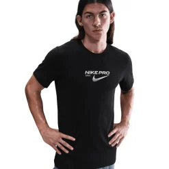 Clearance Nike Pro Dri-FIT shirt heren black