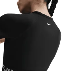 Nike Pro SS shirt dames black white white