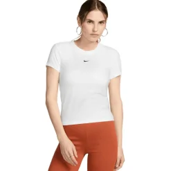 Discount Nike Sportswear Chill Knit shirt dames white