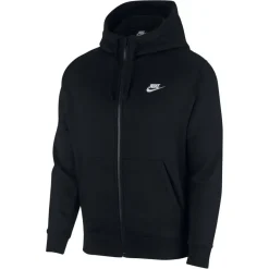 Nike Sportswear Club Fleece vest heren zwart wit