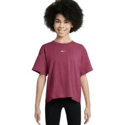 Best Nike Sportswear Essential shirt junior sweet beet