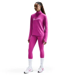 Clearance Nike Swoosh hardloopshirt dames hot fuchsia light wild mango