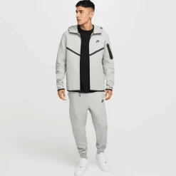 New Nike Tech Fleece Windrunner vest heren dark grey heather black