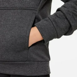 Nike Therma-FIT Multi+ hoodie junioren black anthracite  white