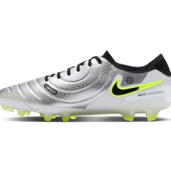 Nike Tiempo Legend 10 Elite FG voetbalschoenen heren metallic silcer volt black