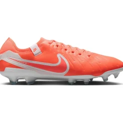 Outlet Nike Tiempo Legend 10 Pro FG voetbalschoenen hot lava white
