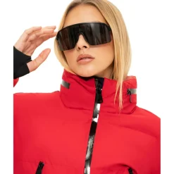 Sale NIKKIE Geneva winterjas dames racing red