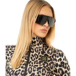 NIKKIE Nantes Leopard skipully dames hummus