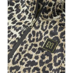 NIKKIE Nantes Leopard skipully dames hummus
