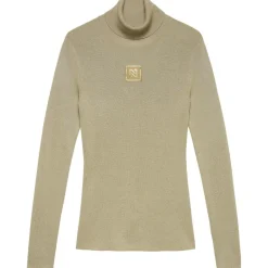 NIKKIE Noroton Shiny sweater dames gold