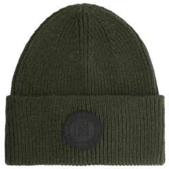 Best NIKKIE Round Patch muts dames forest green