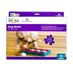 New Nina Ottosson  Dog Brick Blu hondenspeelgoed