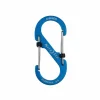 Online Nite Ize  S-Biner #4 Slidelock karabijnhaak aluminium blue