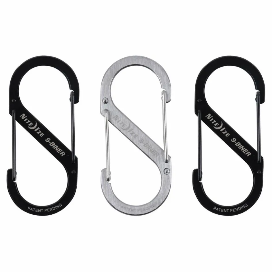 Outlet Nite Ize S-Biner Assorti #4 karabijnhaken 3-pack