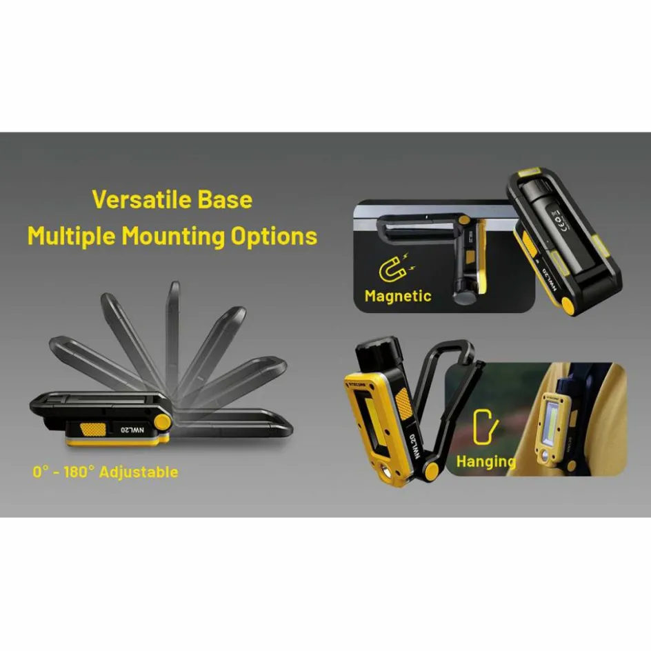 Sale Nitecore NWL20 werklamp yellow