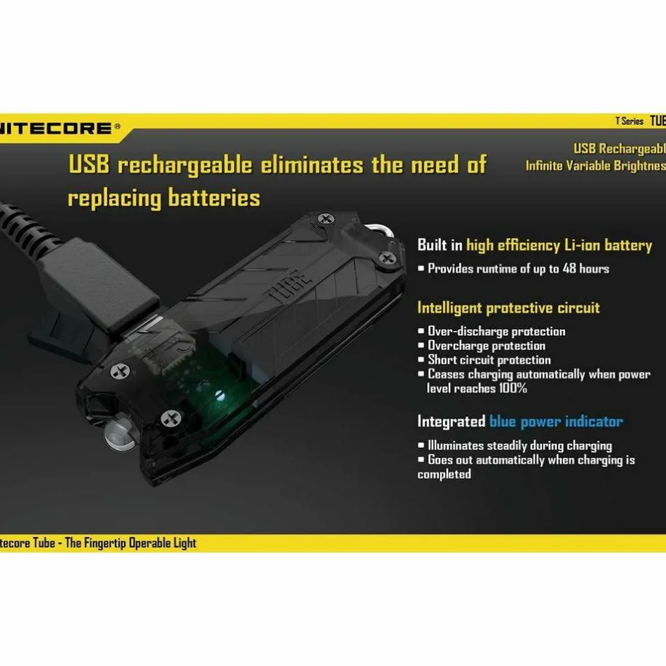 New Nitecore Tube V2.0 zaklamp green