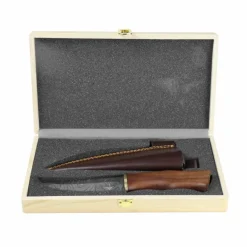 Njord Oskar Damast Bushcraft mes