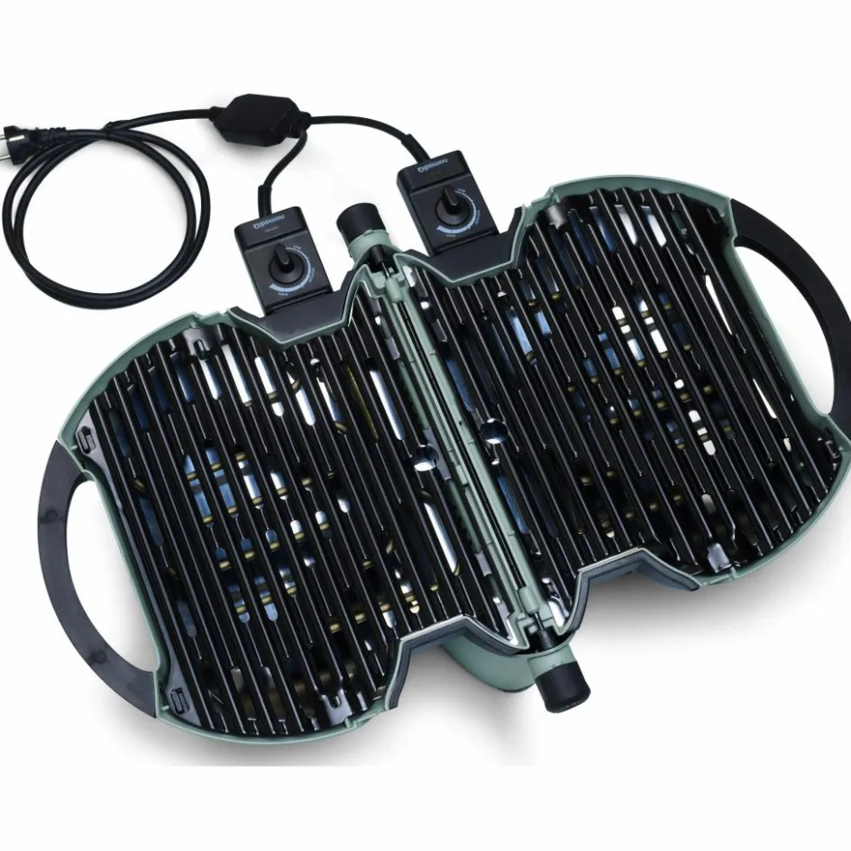 NomadiQ E-BBQ elektrische barbecue zement