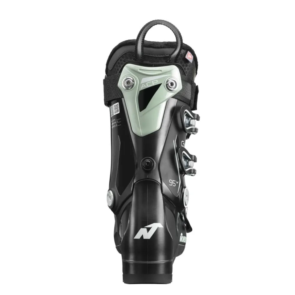 Outlet Nordica The Cruise 95 W GW skischoenen dames black green white