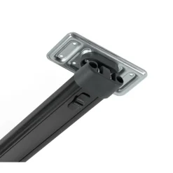 Novus Klaptafelpoot met bovenknik zwart