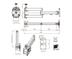 Novus Sky 10N Flatscreen televisiebeugel