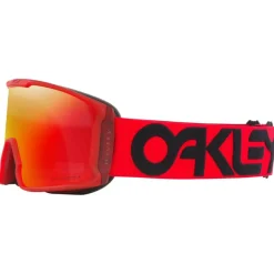 Outlet Oakley Line Miner L skibril prizm snow torch iridium matte redline