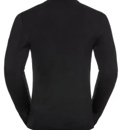 Discount ODLO Natural 100 Merino Warm LS thermoshirt heren black