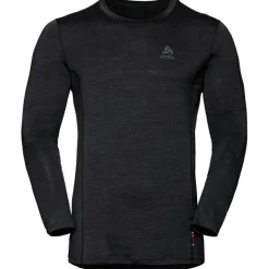 ODLO Performance Wool Light LS thermoshirt heren black