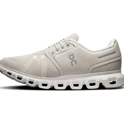 On Cloud 6 hardloopschoenen dames pearl white